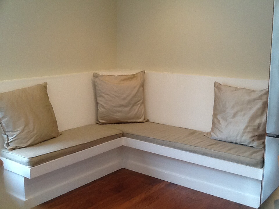 Custom Natural Latex Banquette Cushions