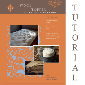 Wool Topper Tutorial