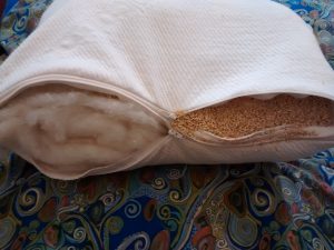 double pocket pillow case