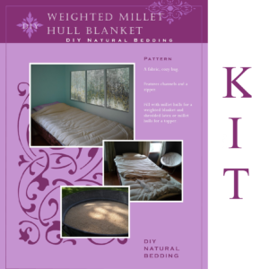 Millet Hull Weighted Blanket Kit